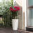 Set Of 2 Planters, Flower Plant Pots For Garden, Patio, Porch, Backyard