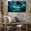 Reproduction d'art mural sur toile Northern Lights Aurora Borealis-129643185