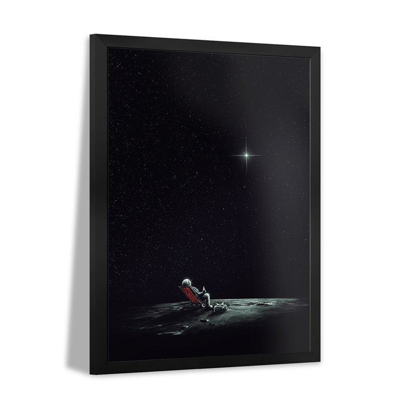 Affiche «Space Chill II» par Nicebleed, H 24 po x l 16 po