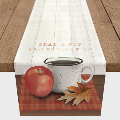 Sacramento Striped Thanksgiving Table Runner