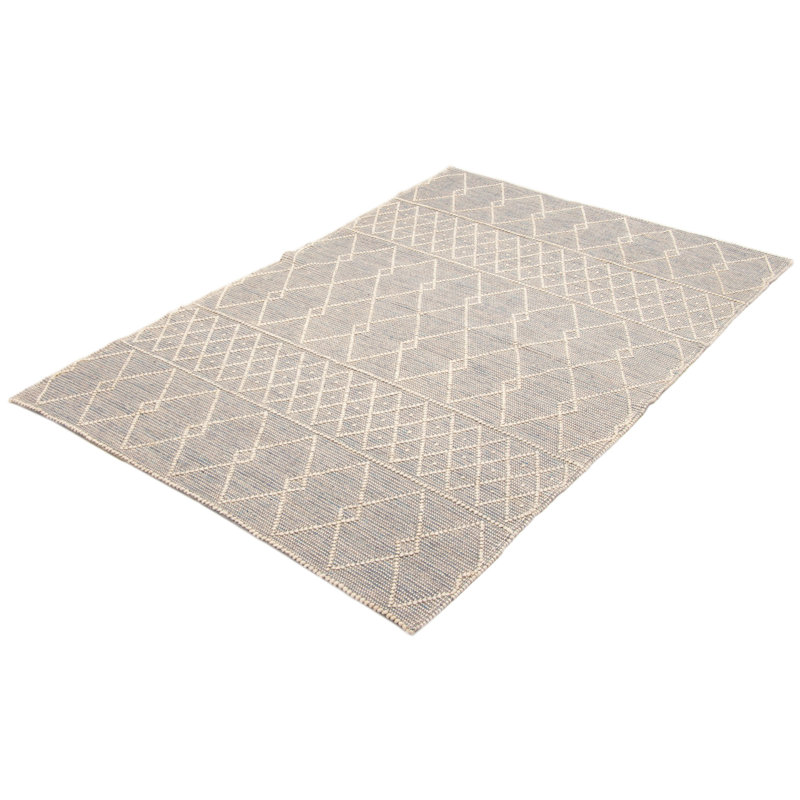 Tapis unique en laine nouvel âge 5 pi 11 po x 8 pi 11 po Iamandi