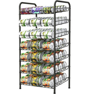 Stackable Can Organizer - Can Organizer Rack - Pantry Can Organizer - 3  Tier Soda Organizer with 36 Cans Capacity Chrome Finish - Homeitusa