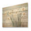 Minimalisme, jonquilles blanches - jonquilles en bois sur bois de pin naturel-101406845