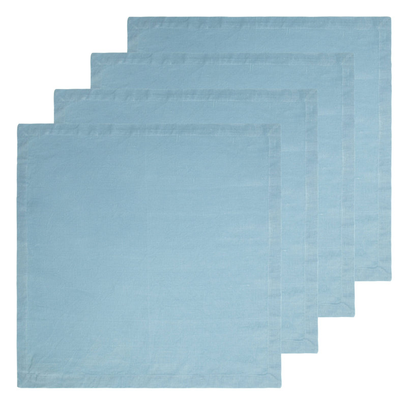 Serviette Dalissa, Turquoise clair