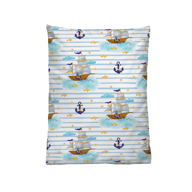 100% Cotton 57 TC 2 Piece Duvet Cover Set, 100 x 135 cm + 40 x 60 cm