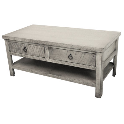 Bloomingdale Solid Wood Coffee Table