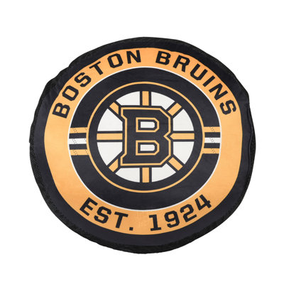 Housse de coussin rond NHL Puck