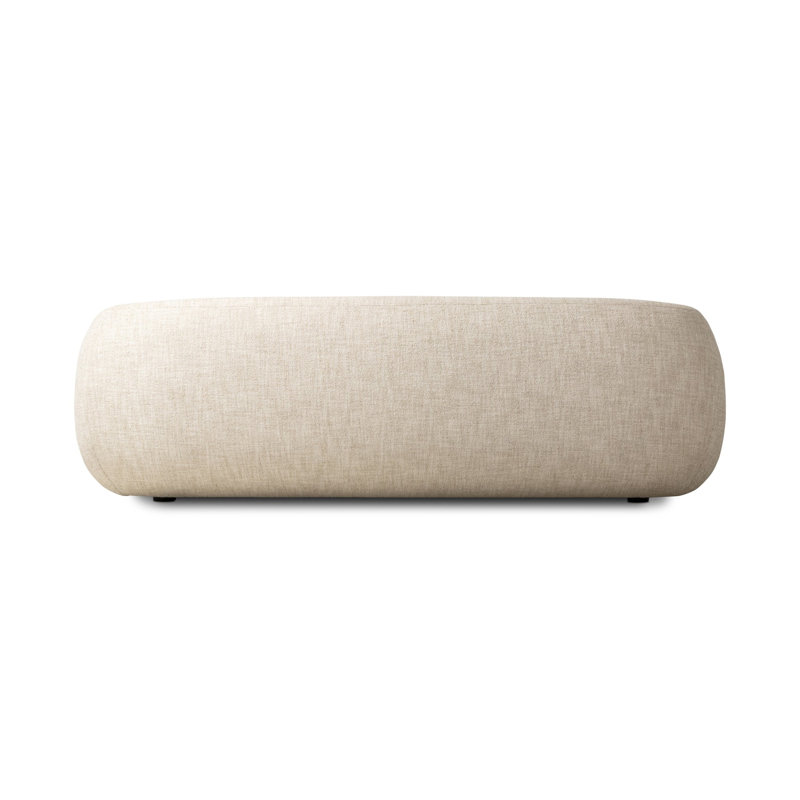 Channing Sofa, Yuma Cream 96% Polyester/4% Acrylic