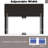 Annett Upholstered Linen Panel Headboard
