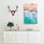 Sandy Beach - Wrapped Canvas-56666744