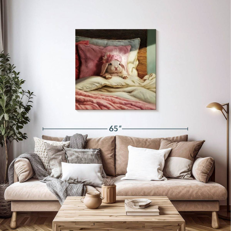 Crowle Bed Hare, 36" H x 36" W