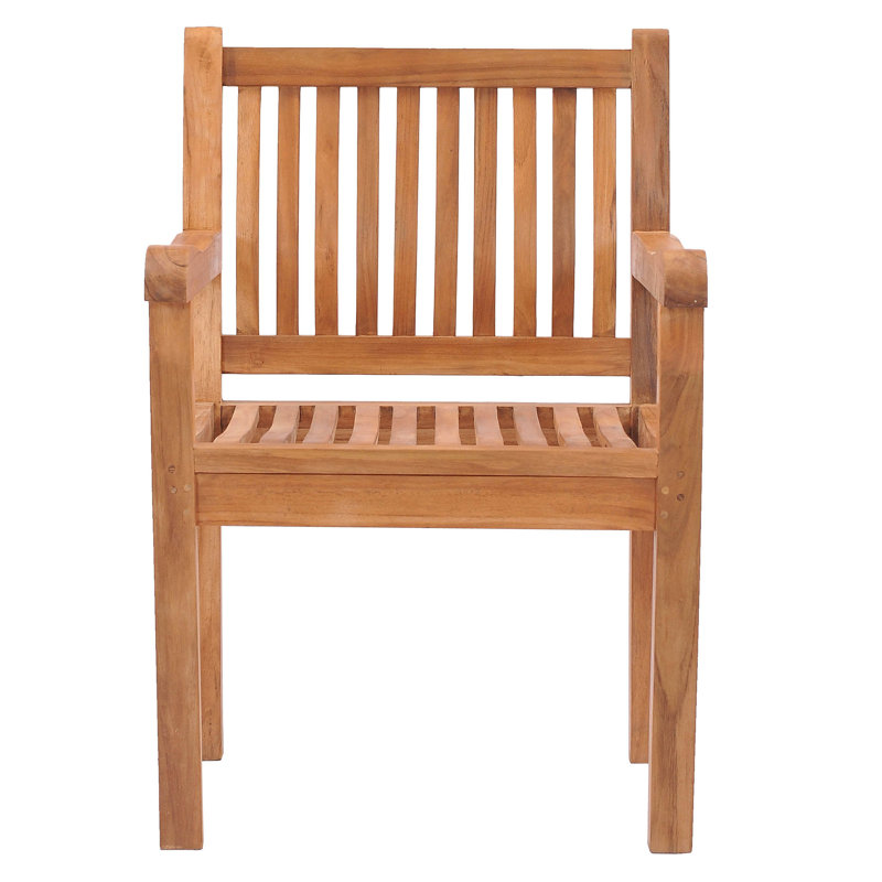 Catriona Outdoor Teak Dining Armchair