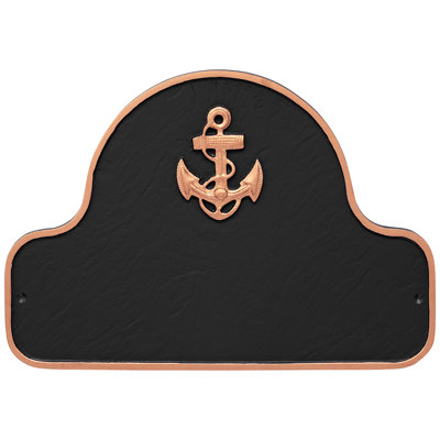Plaque d'adresse Anchor Arch