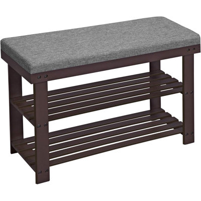 6 Pair Shoe Storage Bench