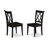 9 Piece Dining Room Table Set Includes a Rectangle Kitchen Table with Butterfly Leaf and 8 Dining Chairs, Black