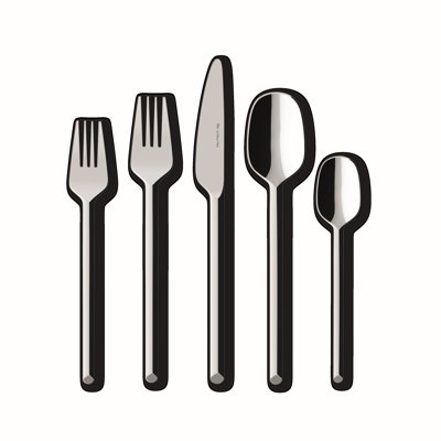 Like by Villeroy & Boch 20 Piece Flatware Set, Service for 4, 18/10 Stainless Steel, Dishwasher Safe