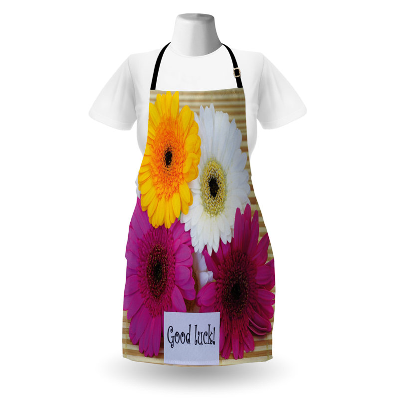 Multicolore, tablier de fleurs East Urban Home