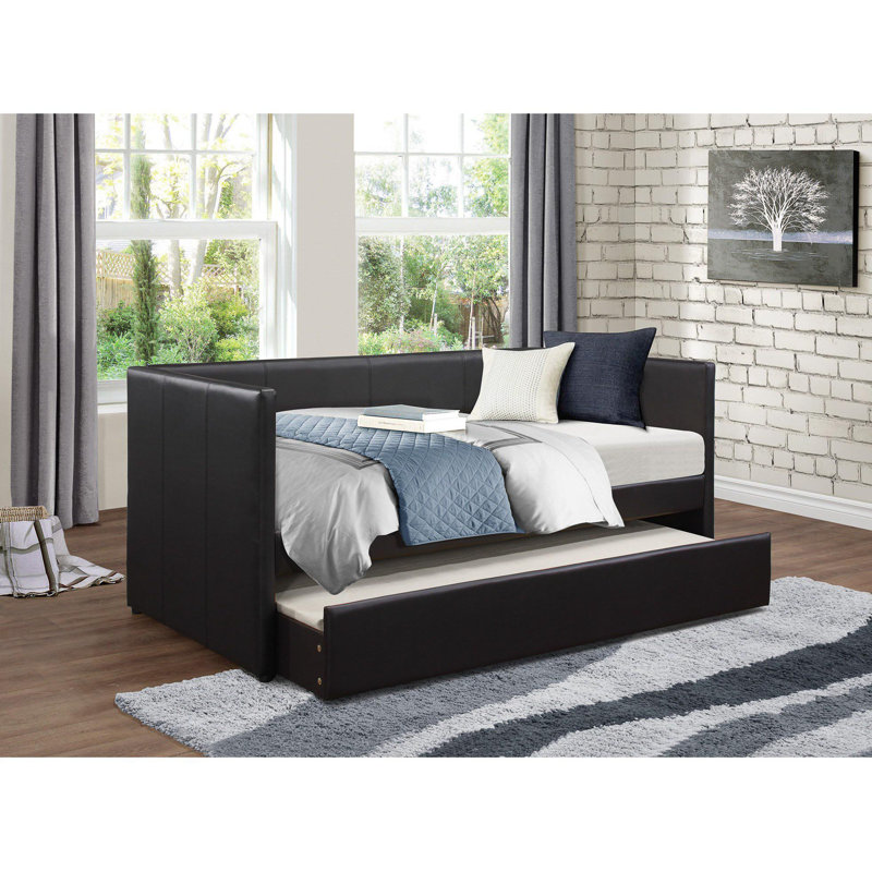 Blisse Daybed with Trundle, Black