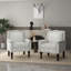 Upholstered Linen Armchair-165389805