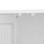 Armoire murale en bois à 3 portes avec espace de rangement ouvert et caché-1796402571