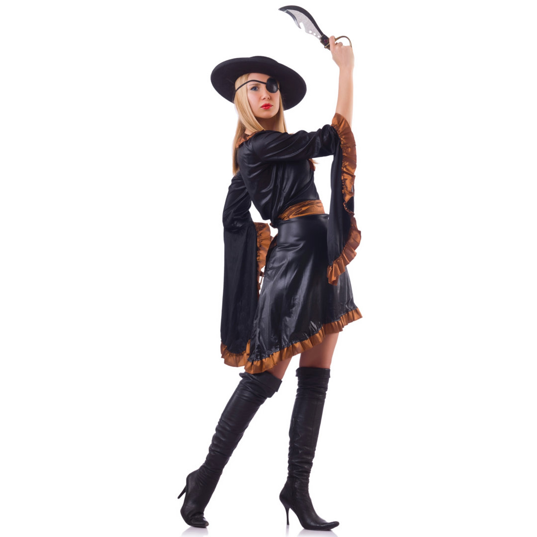 Pirate Woman Cardboard Standup Star Cutouts