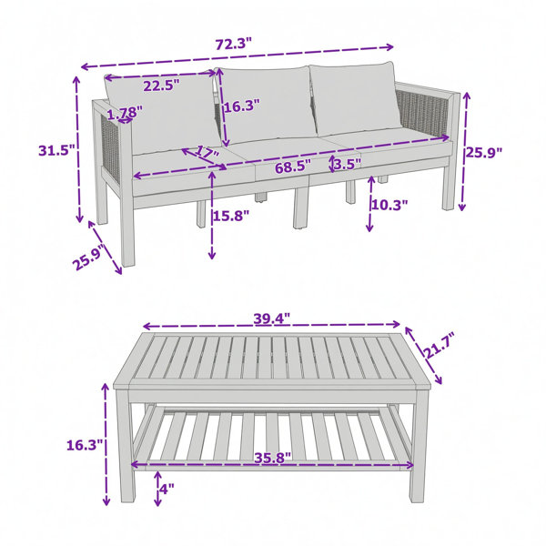Dimensions du produit
