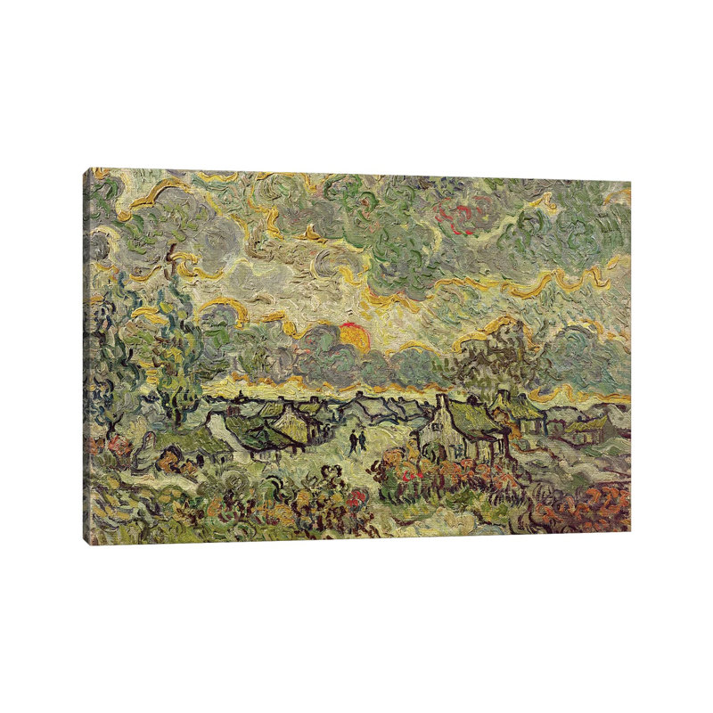 Paysage d'automne, 1890 - Giclée sur toile tendue avec châssis, H 12 po x l 18 po