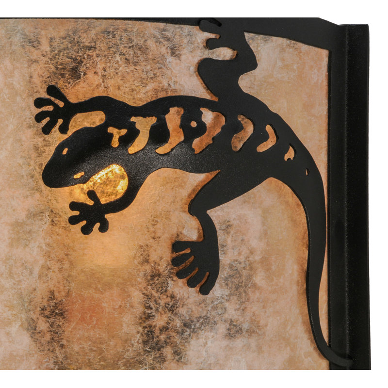 Applique murale encastrée 1 lumière Gecko