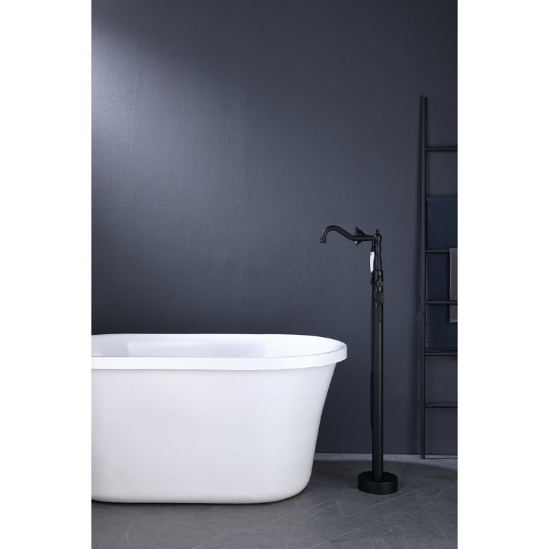 Robinet de baignoire à deux poignées avec douche à main Jorianna