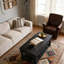 Table basse à plateau relevable avec tablette fixe Farmhouse - 3 plateaux de rangement cachés-32158066-32158078
