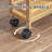 3-tier Bamboo Rolling Cart With Wheels For Home Or Office Storage