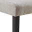 Silvester 4 - Person Marble Top Trestle Dining Set