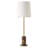 Laven Brown Marble Buffet Lamp