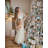 Frosted Prelit Artificial Christmas Tree-104246802