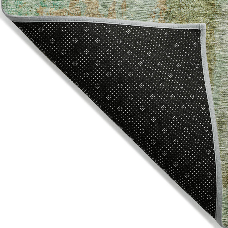 HomeRoots Rectangle Machine Woven Area Rug