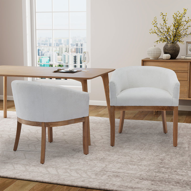 Chaises de salle à manger Modern, Beige