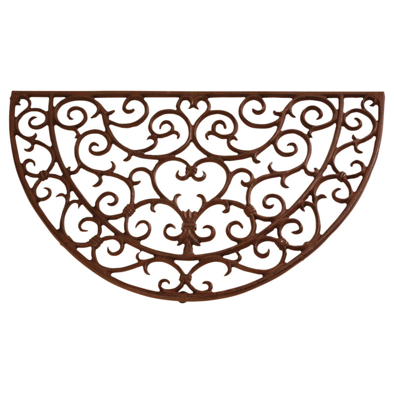Cast Iron Half Round Doormat