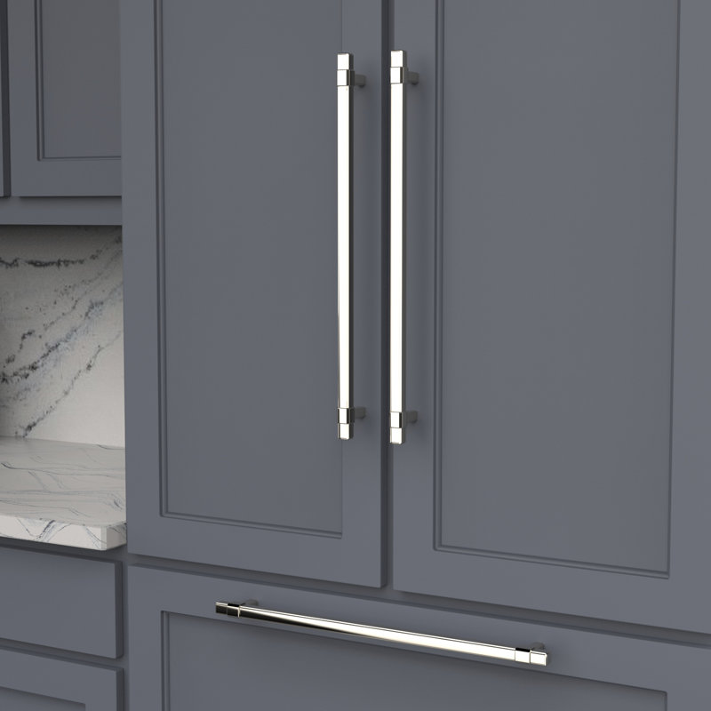 Monroe Appliance Pull, Polished Nickel, 18"