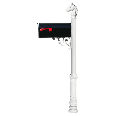 Lewiston Mailbox Aluminum Post Mounted Mailbox
