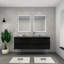 Ensemble de meuble-lavabo double mural 72 po Kirker-523378122