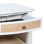 Table de chevet 1 tiroir blanc