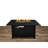 Steel Propane/Natural Gas Outdoor Fire Pit Table With Lid-756556364-756556361