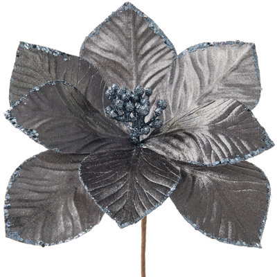 Fabric Poinsettia Arrangement