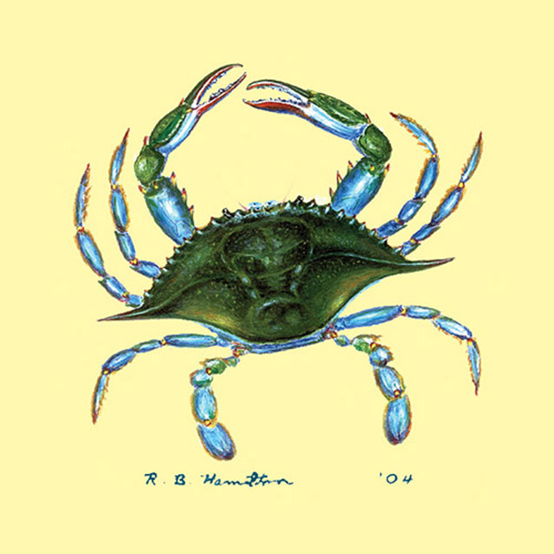 Sous-verre bleu