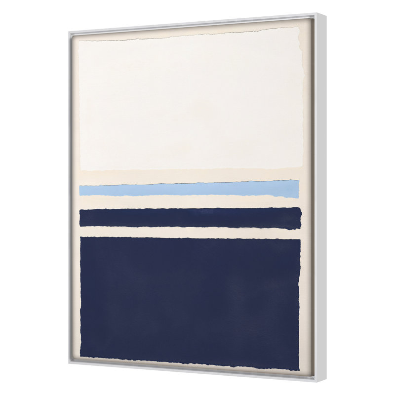 Blue Colorblock 5 Print by Goderwis, Kyle, 32" H x 23" W