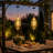 23 Inch High Large Hanging Solar Lights, Baroque-Style Openwork Square Pendant Light for Patio Pathway Yard Porch Backyard Garden Decor