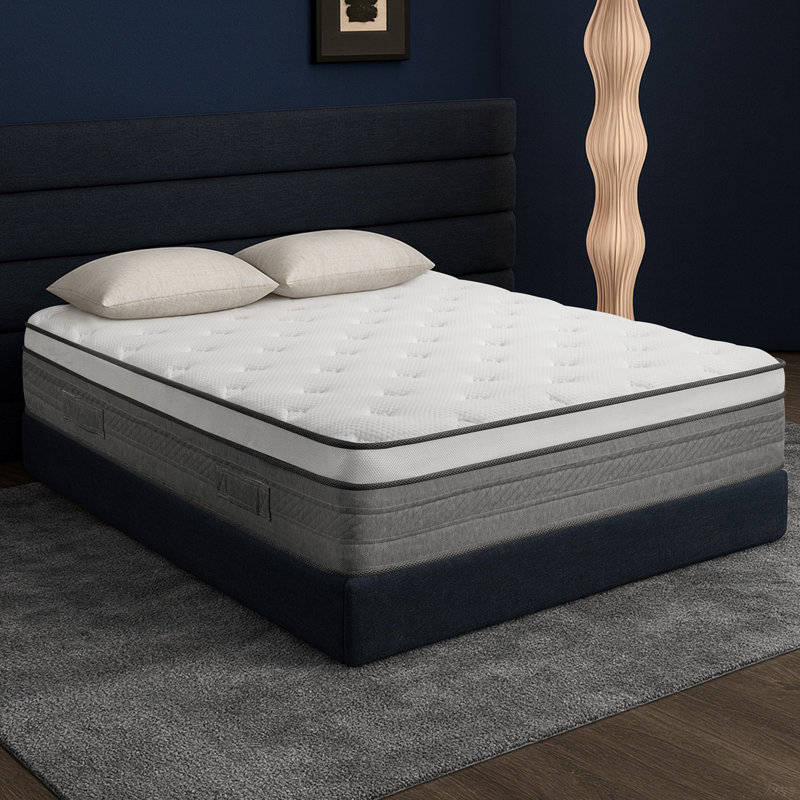 Matelas hybride à ressorts ensachés 10 po, Grand lit