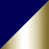Gold/Navy