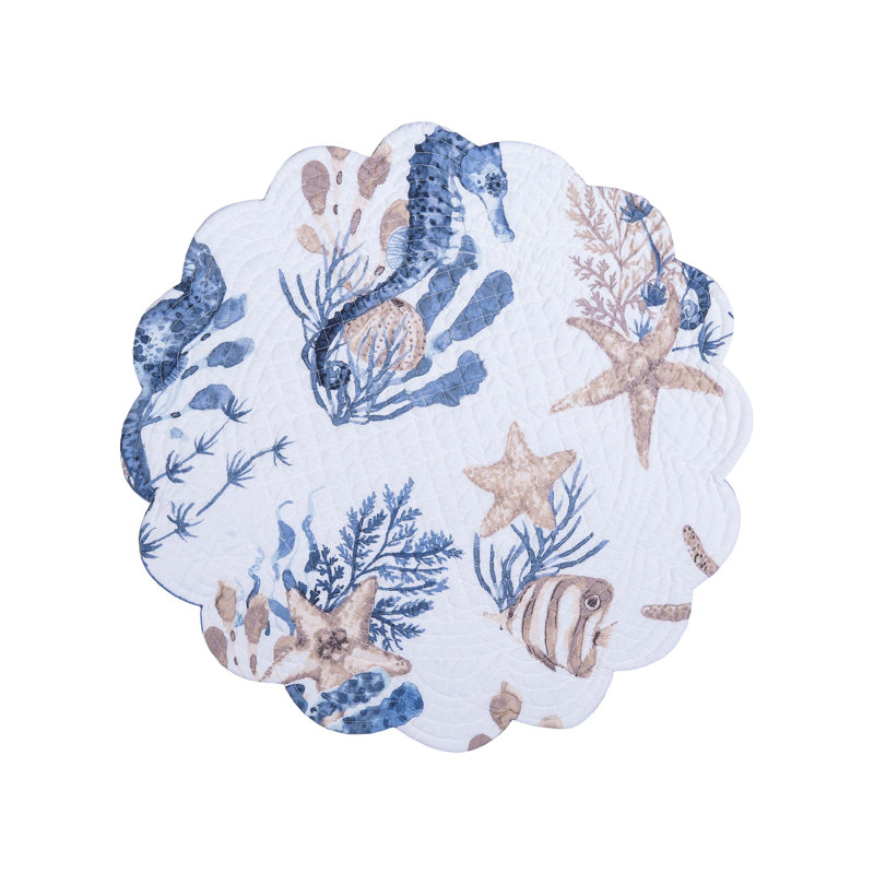 Ensemble de 6 napperons Seahorse Sands