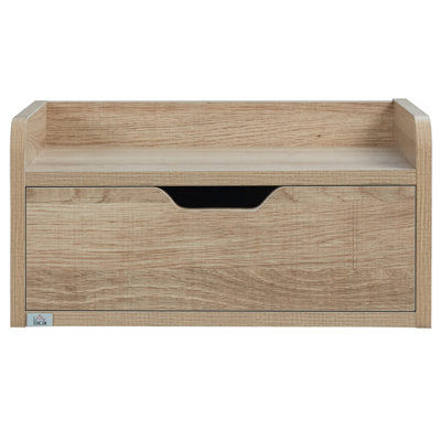 40cm W Manufactured Wood Bedside Table